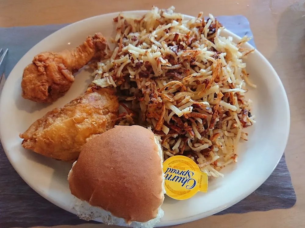 Light Two Piece Broasted Chicken Dinner